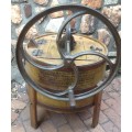 Museum piece - hand propelled wooden washing machine - once in a lifetime item