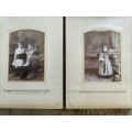 Victorian / Antique photo album (28 Cabinet Cards)