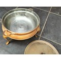 Vintage fundu pot (brass/copper)