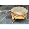 Vintage fundu pot (brass/copper)
