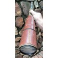 Antique leather bound telescope from ABW