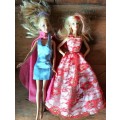 Barbie dolls (x2)