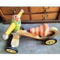 Little wooden toddler scooter
