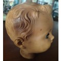 Vintage Rubber dolls head