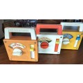 3 Vintage Fisher Price Music Boxes