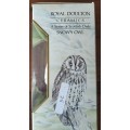 Whiskey advertising/decanter - Royal Doulton - Whyte and Mackay - Snowy owl