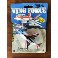 Old new stock - unopened diecast pull back action aircraft (X6)