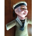 Vintage Union Castle souvenir sailor doll (8)