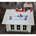 Vintage Fisher Price Toy - Play family School