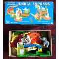 New old stock - Vintage toy - Battery operated Jungle Express