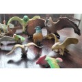 Vintage collection of plastic birds (x20))