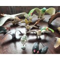 Vintage collection of plastic birds (x20))