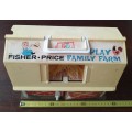 Vintage Fisher Price Farm House
