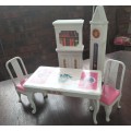 Vintage toy house furniture (13 pieces)