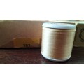 Vintage boxed Cotton thread / Coats Super Sheen (Golden x 10)