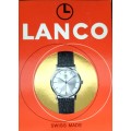 Vintage Wrist Watch Advertising - Lanco