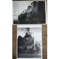 Locomotive No 2251 enlarged photographs x2 (27 x 20cm)