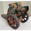 Vintage Tin Toy - Canon (with winding mechanism)
