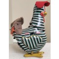 Vintage Japanese Tin Toy - Hen - battery operated