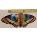 Vintage tin toy - moth