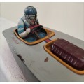 Vintage tin toy - power boat