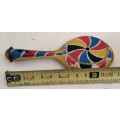 Vintage tin toy - rattle/flute