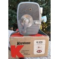 Vintage Keystone 8mm movie camera in original box