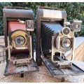 Antique Kodak 3A Folding Pocket Cameras (X2) - 1930 to 1915