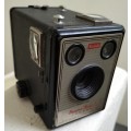 Vintage Kodak Art Deco Box camera - Brownie Model 1 (Green front plate)
