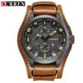 Curren Mens Luxury Quality Watch {Brown/Black}  (No WatchBox)