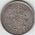 SA Union Silver 1941 2 1/2 Shilling - as per scan