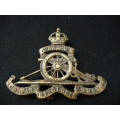 Royal Artillery Cap Badge 1902-1953 British