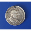 1902 Silver  Edward VII and Queen Alexandra Coronation Medallion