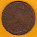 SA Union Bronze 1935 Penny