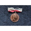 1953 Coronation Medallion of Queen Elizabeth II - with original Ribbon