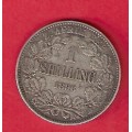 1896 ZAR Kruger Silver One Shilling