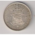 SA Union 1936 Silver 2 1/2 Shillings in Excellent Condition. AU