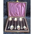 Hallmarked Delicate Silver Teaspoons,  William Davenport Birmingham circa 1911. Never used.