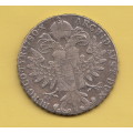 M THERESIA ARCHID AVST DUX BURG CO TYR 1780 SILVER Coin Austria Weight 28 g