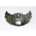 Sterling silver brooch pin, `Rangda`s Smile` (Indonesia). See Description. 55mm