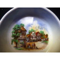 1930s Lancaster and Sandland `Down Somerset Way` pin dish No chips, elegant glaze age