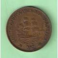 1945 SA Union Half Penny