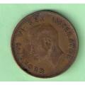 1945 SA Union Half Penny