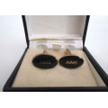 Vintage AIMS Cufflinks, still in original Box.