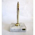Trophy on Marble Base, Made in Italy. As per photo. 13 cm high.