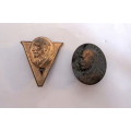 Pair of Smuts Badges, Election 1939 and Victory Badge Good Collection