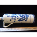 Delft Blauw De Kuyper's Distilleries Schiedam Porcelain Bols Brandy Decanter. Holland. No stopper.