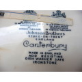 Johnson Brothers Stoke-On-Trent Display or Wall Plate - " CANTERBURY " 24cm. Spotless.