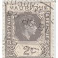 Set of Three Kind George VI Mauritius Stamps