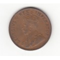 1934 SA Union Bronze Penny
